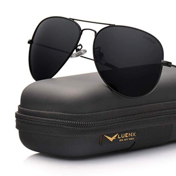LUENX Aviator Sunglasses - Picture 1 of 2